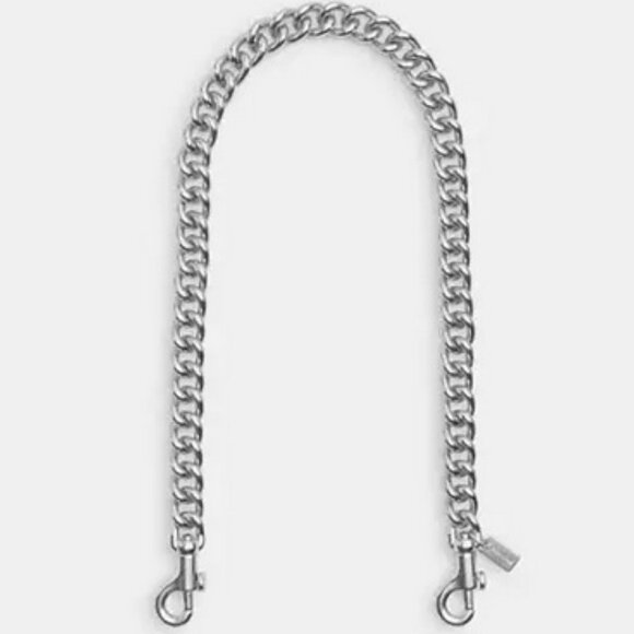 Coach Deep Blue Signature Denim Phone Bag, Wallet, Chain Triple Bundle, NWT - Picture 4 of 11